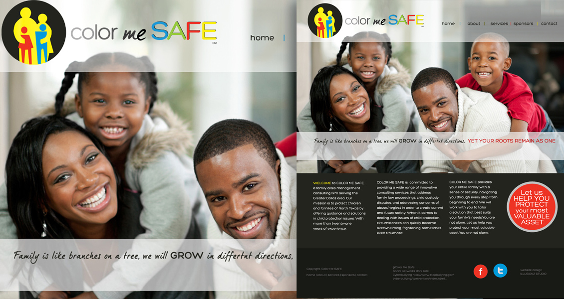 Color Me Safe Website